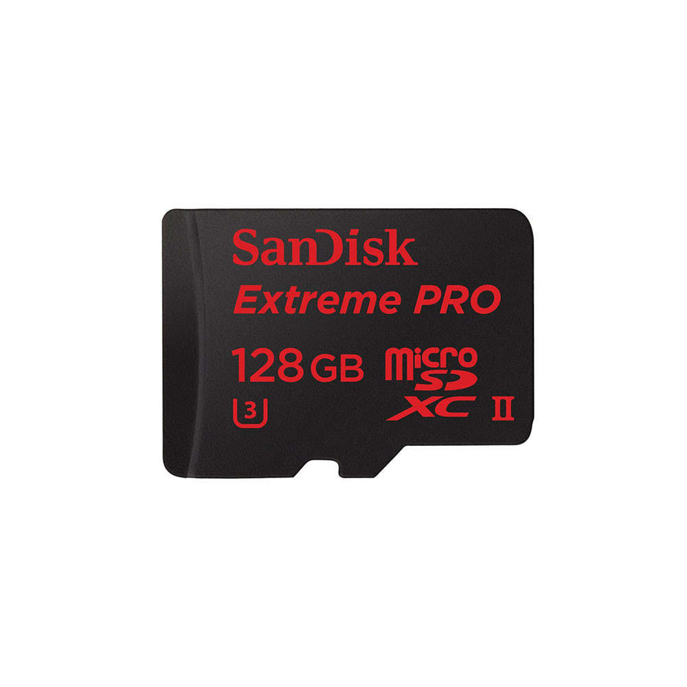 Sandisk SDSQXPJ-128G Extreme Pro micro SDXC UHS-II 128GB Class 10 up to 275mb/s,with microSD to USB 3.0 adaptor