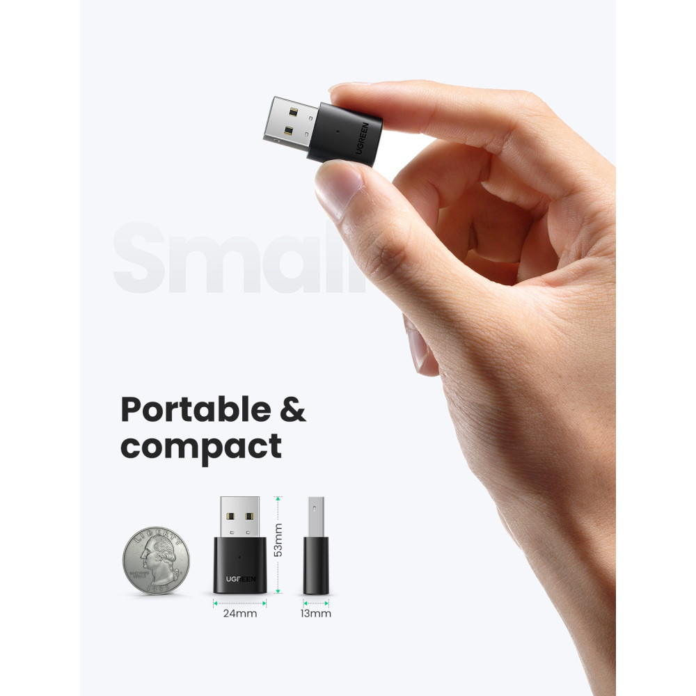UGREEN 6957303888894 80889 USB Bluetooth 5.0 Adapter - Image 5