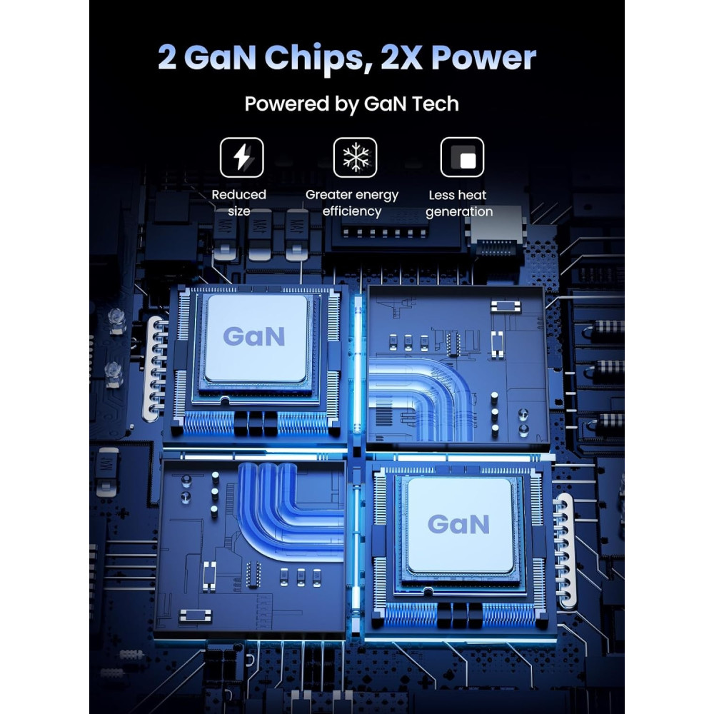 UGREEN 6941876244614 35044A - 200W USB C Desktop Charger Nexode 6 Ports GaN PD Fast Charging Adapters - Image 5