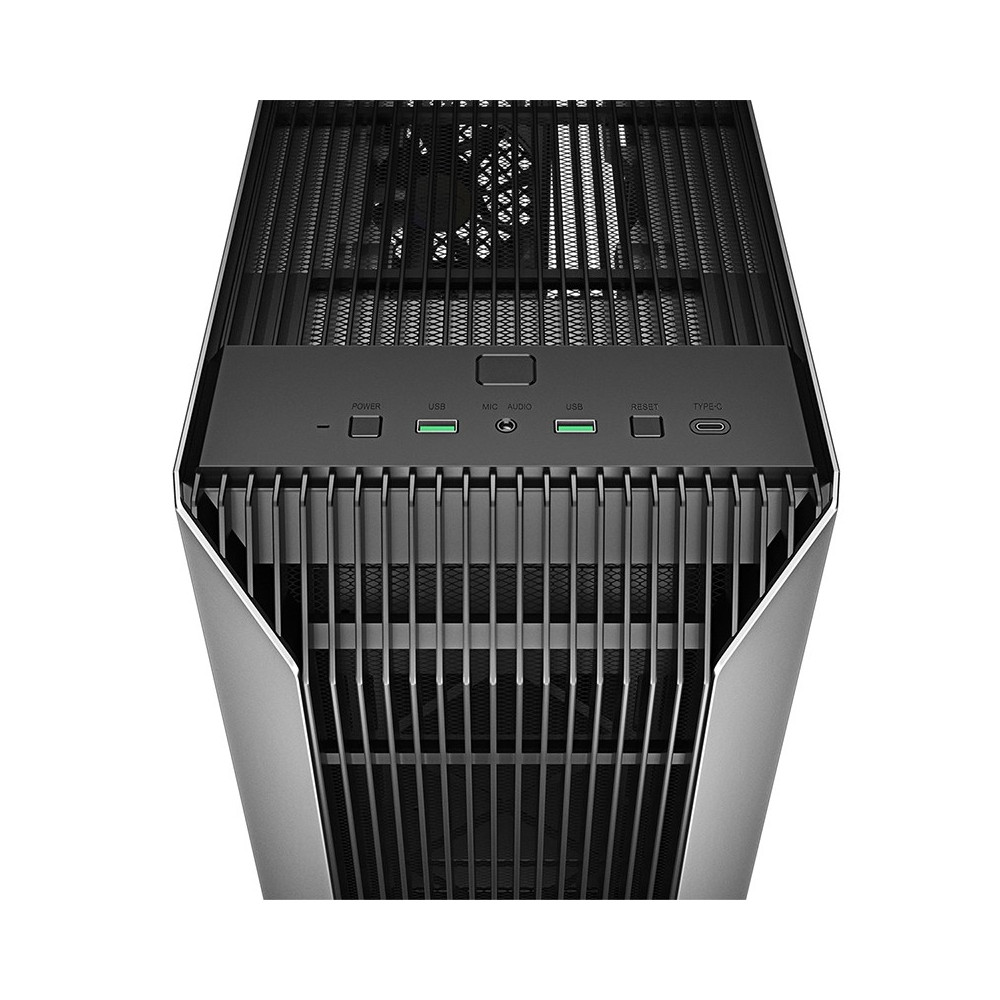 DEEPCOOL R-CL500-BKNMA1N-G-1 CL500 High Airflow Mid-Tower ATX Case Mesh Front Panel, Tempered Glass Side Panel