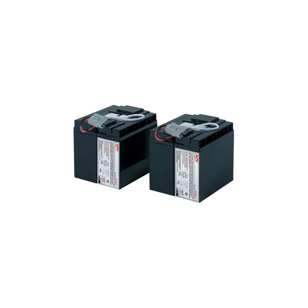 APC RBC55 Replacement Battery Cartridge for Smart-UPS Line Interactive, 12V 17Ah lead-acid battery, 2-year repair or replace warranty - Image 1