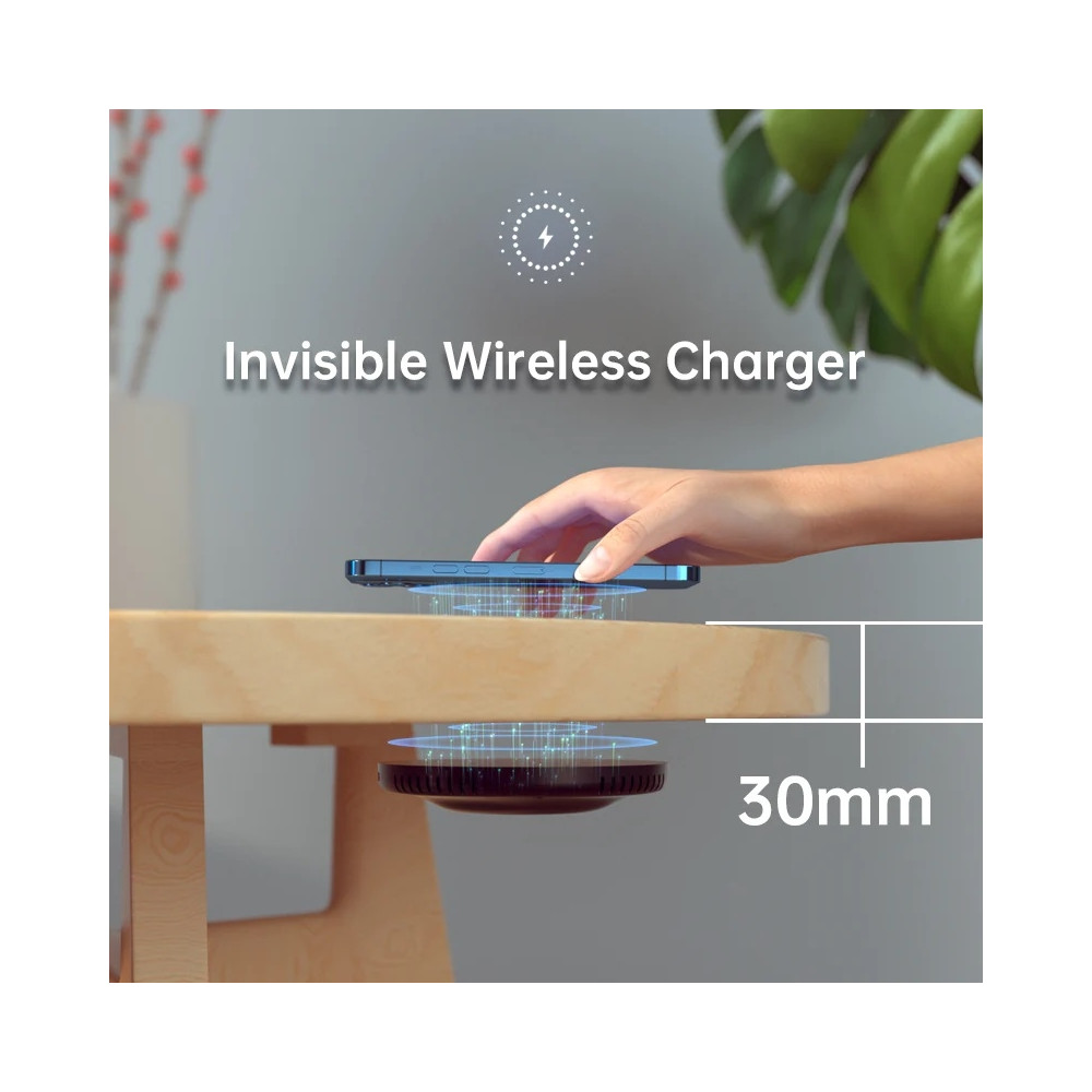 Choetech 6932112102478 T590-F 10W Invisible Wireless Charger-Undertable Wireless Charger Completely Wire-Free - Image 2