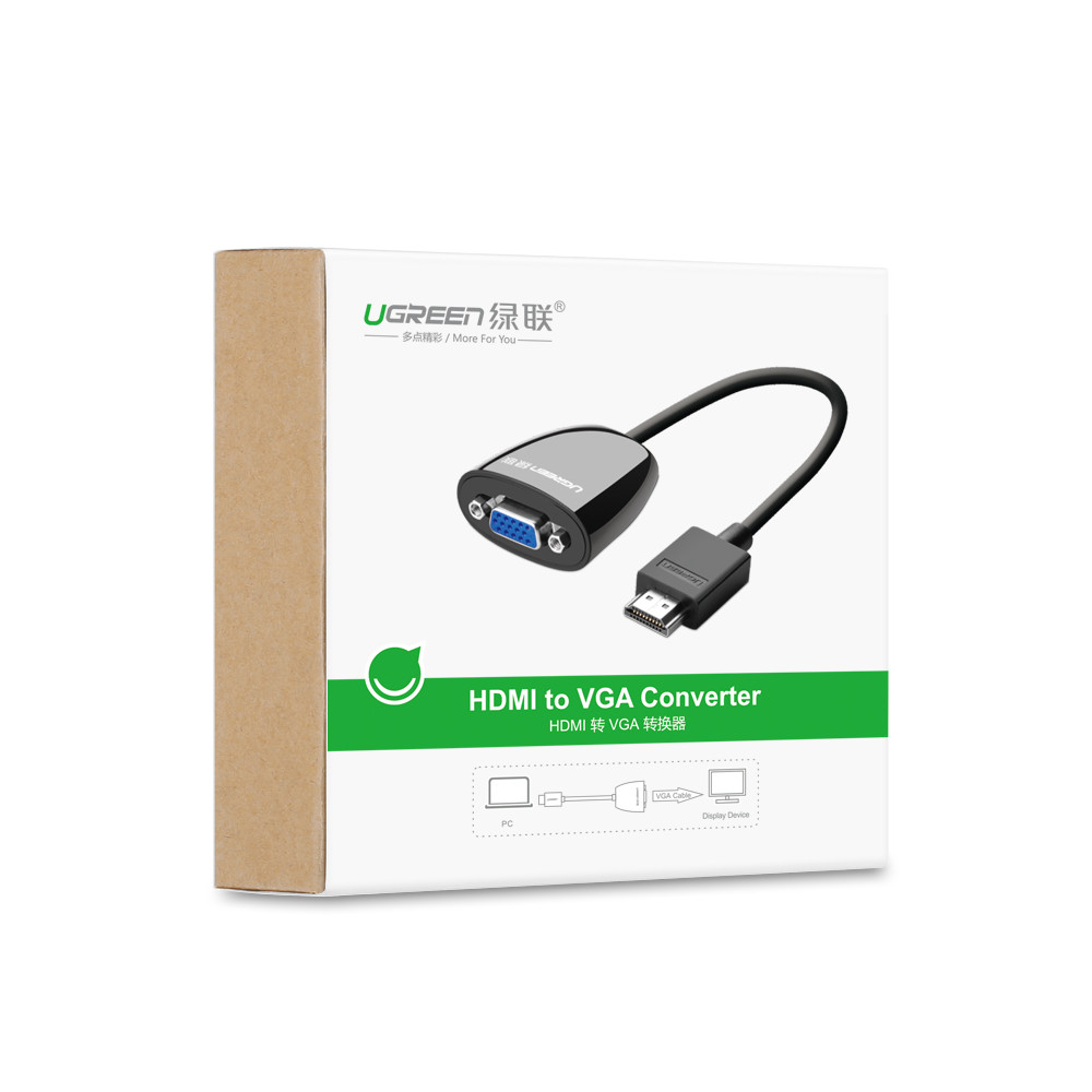 UGREEN 6957303842537 40253 HDMI to VGA Converter - Image 2