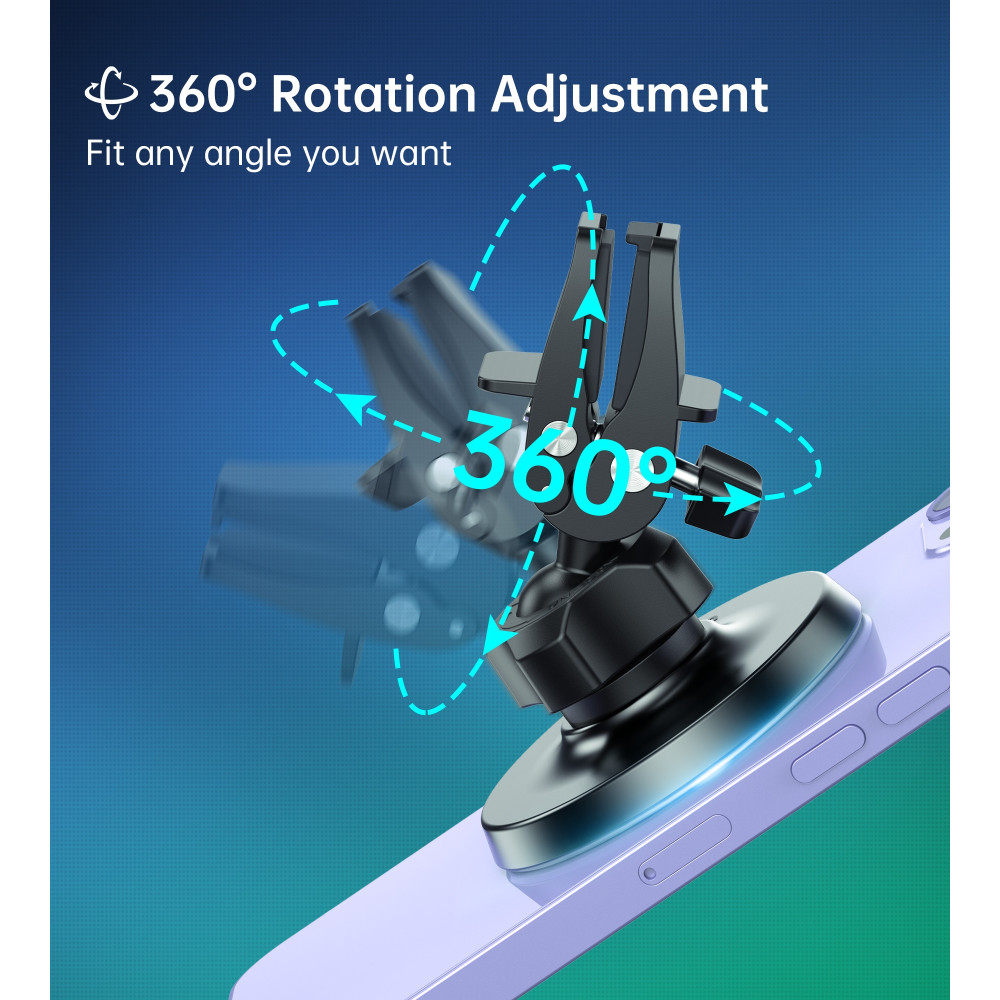 Choetech 6971824979428 AT0004 Magnetic Car Phone Mount Air Vent Holder for iPhone/smart phone - Image 7