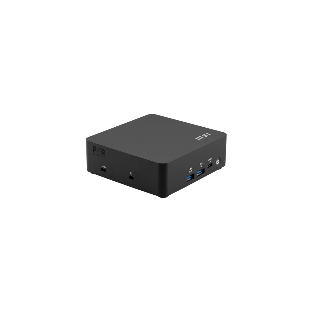 MSI CUBI NUC AI 1UMG-012BAU Mini PC Black Barebone Core Ultra 7 155H, 2x Thunderbolt 4 2x HDMI 2x Intel I226V (2.5G) Wi-Fi 6E AX211 3Y - Image 1