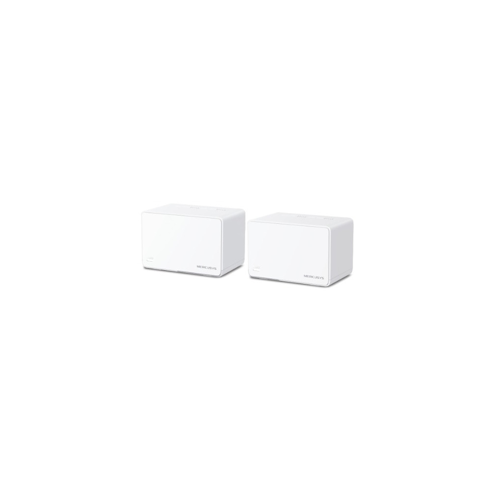 TP-LINK HALO H80X(2-PACK) Mercusys AX3000 Whole Home Mesh Wi-Fi 6 System, 3000 Mbps Dual Band Wi-Fi, Up to 460 Square Meters, 574/2402 Mbps, MU-MIMO (WIFI6) - Image 1