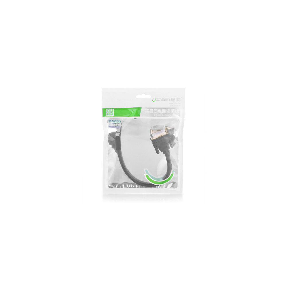UGREEN 6957303821181 20118 HDMI Female to DVI 24+1 DVI-D Male Adapter Gold Plated - Image 5