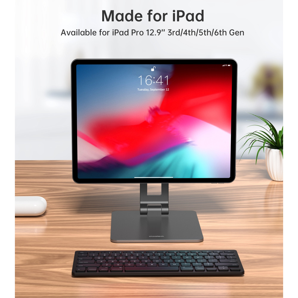 Choetech 6932112104519 H069 - 12.9 inch iPad Pro magnetic 360° adjustable angle holder - Image 8