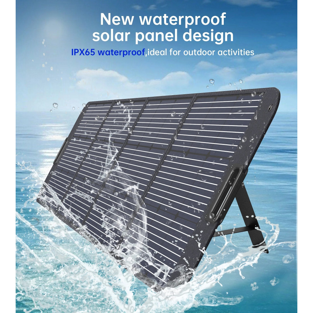 Choetech 6932112103697 SC011-V2 200W Foldable Solar Charger DC + USB-C + 2x USB 3.0 - Image 3