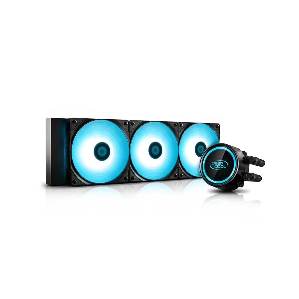 DEEPCOOL DP-H12RF-GL360V2C GAMMAXX L360 V2 RGB LED Liquid Cooler PWM Control, Super Silent Intel 165W LGA20XX/1366/1200/115X AMD 250W AM4 AM3+ AM3 AM2+ AM2 FM2+ FM2 FM1 - Image 1