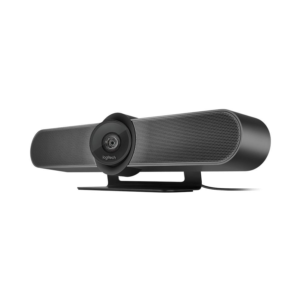 Logitech 960-001101 MeetUp 4K Conferencecam with 120-degree FOV & 4K Optics HD Video & Audio Conferencing Camera System for Small Meeting Rooms - Image 1
