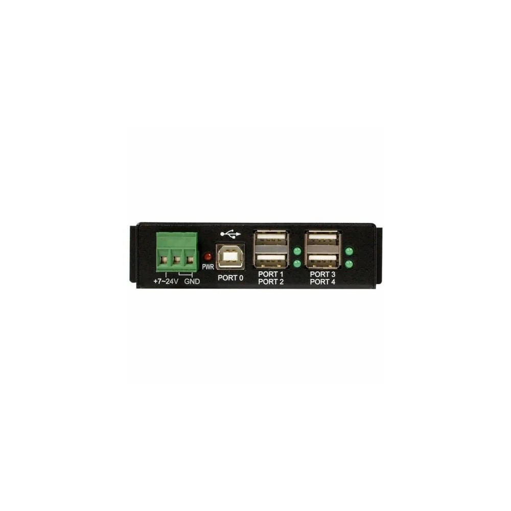 StarTech ST4200USBM USB Hub - USB Type B - External - Black - TAA Compliant - 4 Total USB Port(s) - 4 USB 2.0 Port(s) - PC, Mac