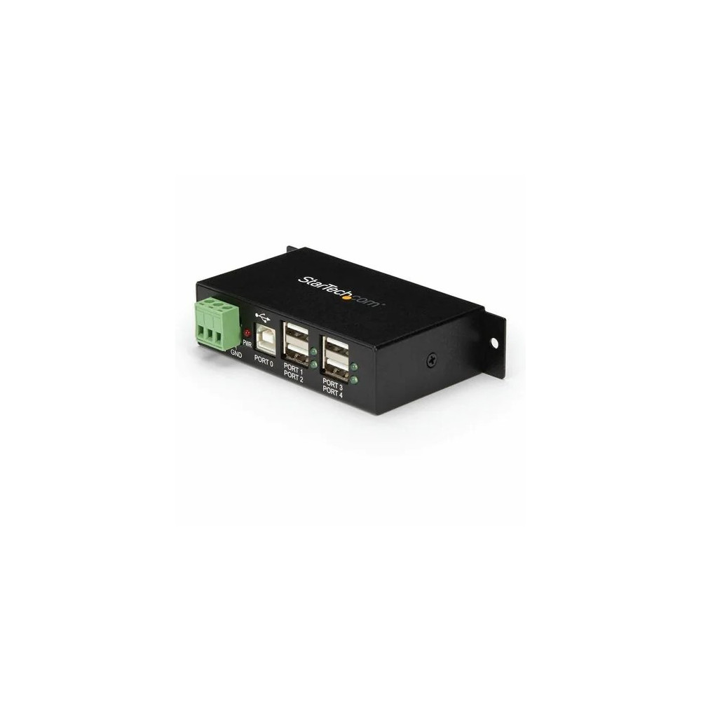 StarTech ST4200USBM USB Hub - USB Type B - External - Black - TAA Compliant - 4 Total USB Port(s) - 4 USB 2.0 Port(s) - PC, Mac