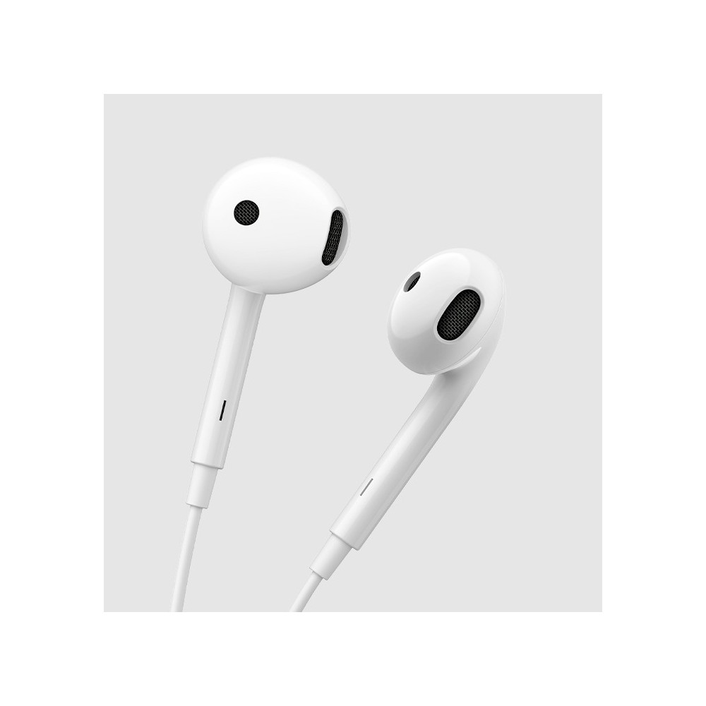 EDIFIER P180-USB-C-WHITE P180 USB-C-White Earbuds with Remote and Mic - Image 1
