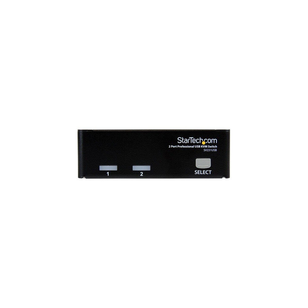 StarTech SV231USB 2 Port VGA USB KVM Switch - VGA KVM Switch - 1920x1440 - USB 2.0 - KVM Video Switch - Image 3