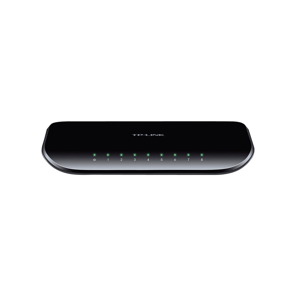 TP-LINK TL-SG1008D 8-PORT UNMANAGED GIGABIT SWITCH, PLASTIC CASE, 3YR