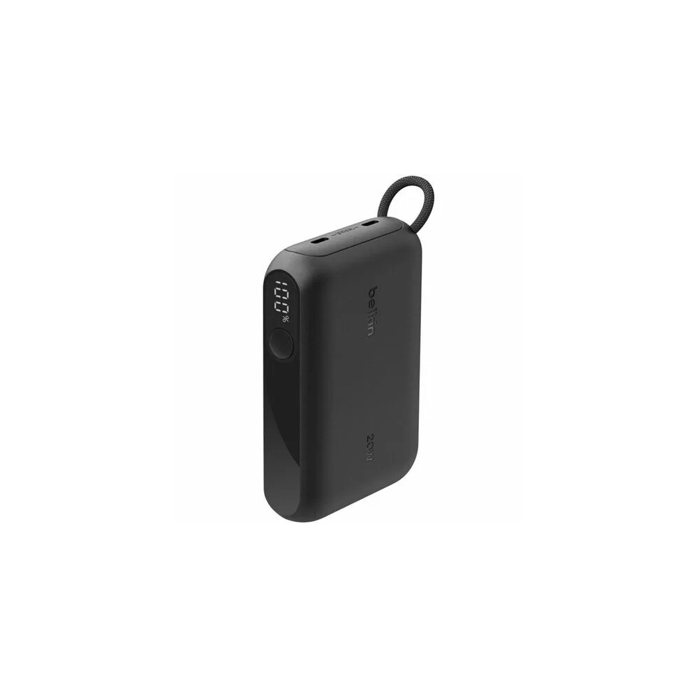 Belkin BPB027FQBK BoostCharge Power Bank - For Smartphone, Tablet PC, iPhone, iPad mini, iPad Pro - 10000 mAh - 20 W - USB Type-C Connector - 2 x USB - Digital Display, Battery Level Indicator, Overheat Protection - Image 5