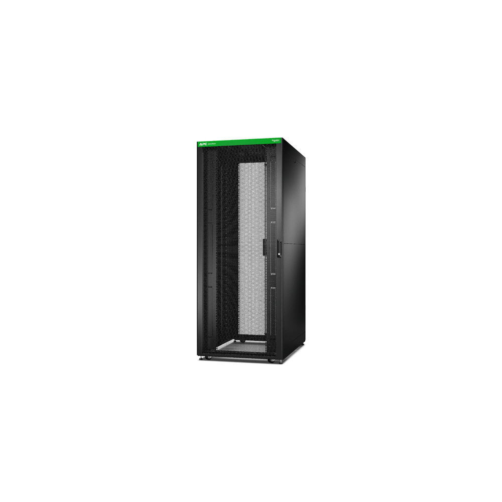 APC ER8222 Easy Rack, 42U, Black, With Roof, Castors, Feet, 4 Brackets, and Side Panels, No Bottom, 1991H x 800W x 1200D mm - Image 1