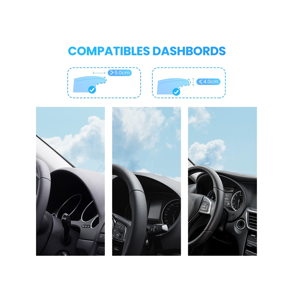 UGREEN 6957303867967 60796 Dashboard Snap Clip Car Phone Holder - Image 3