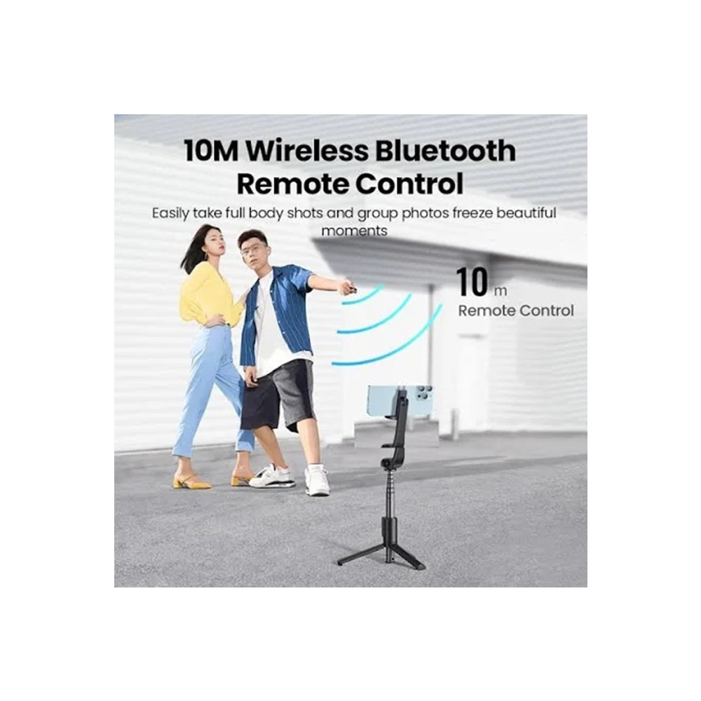 UGREEN 6957303857357 50735 Lightweight Selfie Stick Tripod with Bluetooth remote for Travel - Image 5