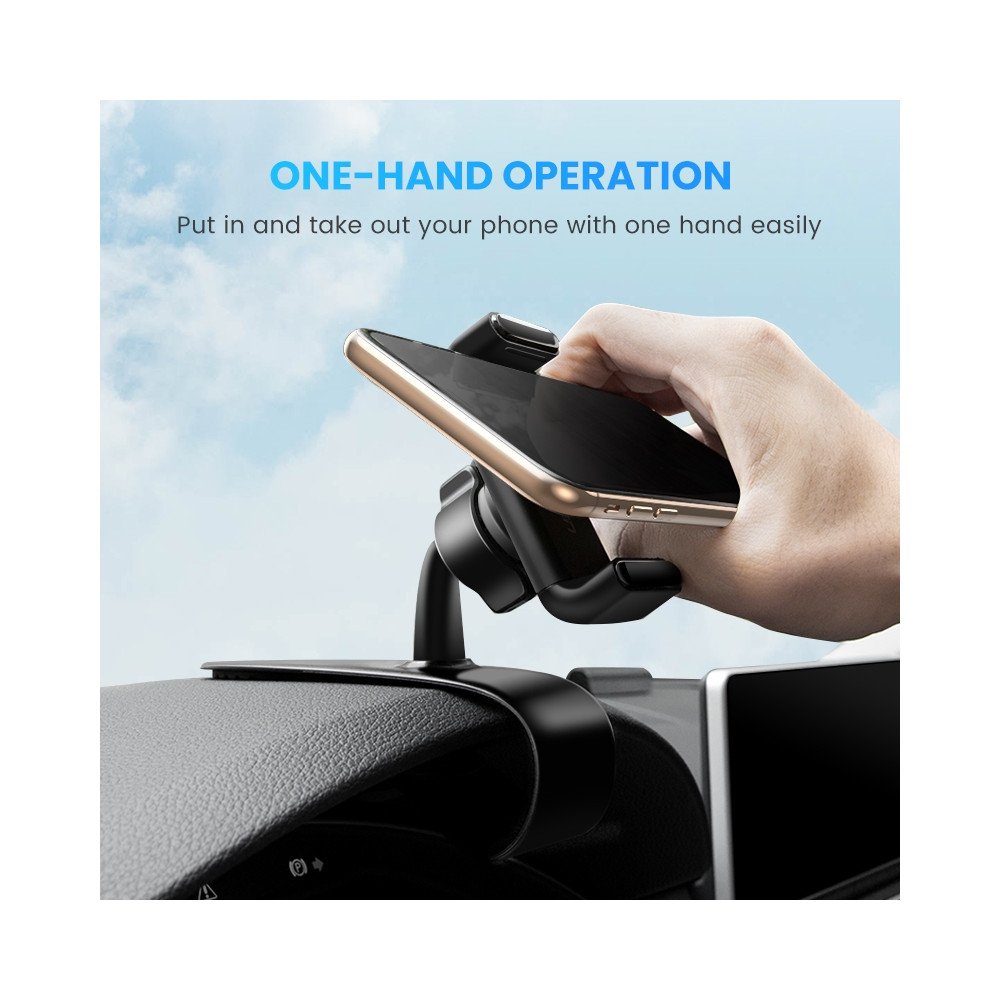 UGREEN 6957303867967 60796 Dashboard Snap Clip Car Phone Holder - Image 6