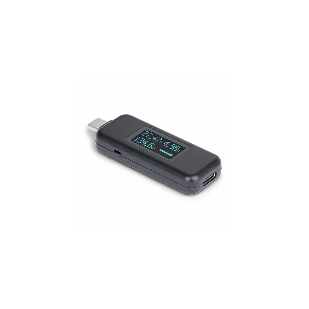 StarTech USBC-PWRTESTER USB-C Power Tester, Bi-Directional Voltage/Current Multimeter, 240W PD EPR, Digital OLED, Portable USB-C Cable/Port Power Meter Tester - Compact Bi-Directional USB-C Power Tester measures Voltage/Current/Wattage; Ideal fo - Image 2