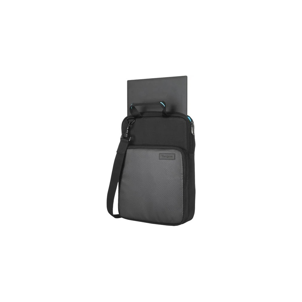 Targus TBS712GL Carrying Case Rugged (Slipcase) for 27.9 cm (11") to 30.5 cm (12") Notebook - Black - Bump Resistant, Scratch Resistant, Water Resistant, Shock Absorbing - Polyurethane, 900D Polyethylene Terephthalate (PET), Fabric, Diamond Rip - Image 10
