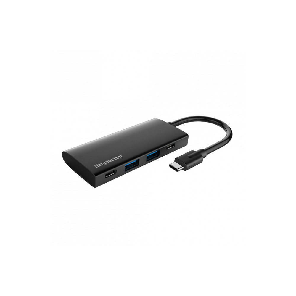 Simplecom CH382 USB 3.2 Gen 2 USB-C 4 Port 10Gbps Hub (2x USB-A and 2x USB-C) - Image 1