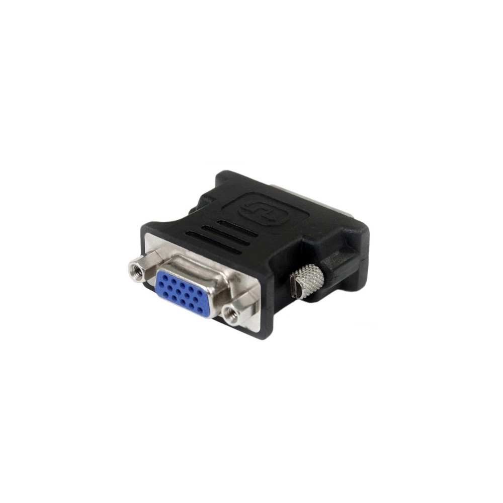 StarTech DVIVGAMFBK DVI to VGA Cable Adapter - Black - M/F - 1 x 29-pin DVI-I (Dual-Link) Video Male - 1 x 15-pin HD-15 VGA Female - Black - Image 5