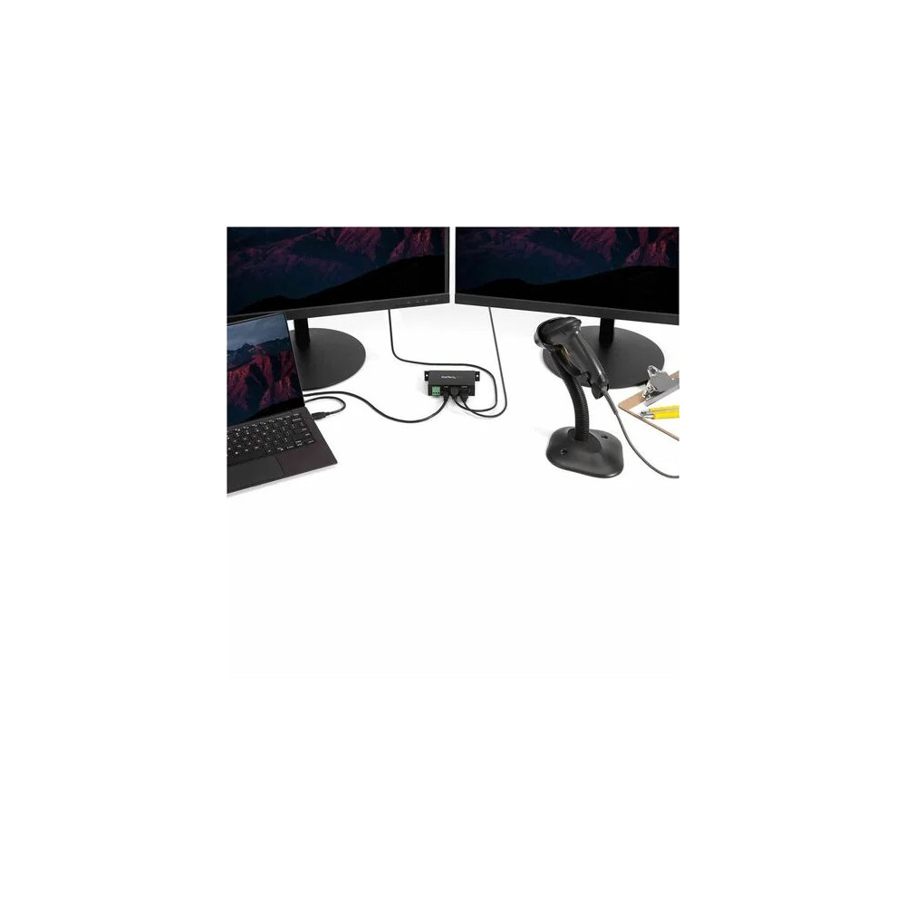 StarTech ST4200USBM USB Hub - USB Type B - External - Black - TAA Compliant - 4 Total USB Port(s) - 4 USB 2.0 Port(s) - PC, Mac - Image 9