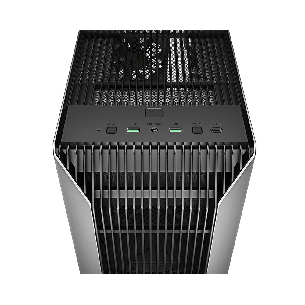 DEEPCOOL R-CL500-BKNMA1N-G-1 CL500 High Airflow Mid-Tower ATX Case Mesh Front Panel, Tempered Glass Side Panel