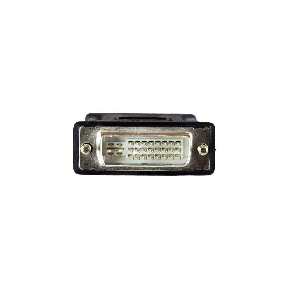 StarTech DVIVGAMFBK DVI to VGA Cable Adapter - Black - M/F - 1 x 29-pin DVI-I (Dual-Link) Video Male - 1 x 15-pin HD-15 VGA Female - Black