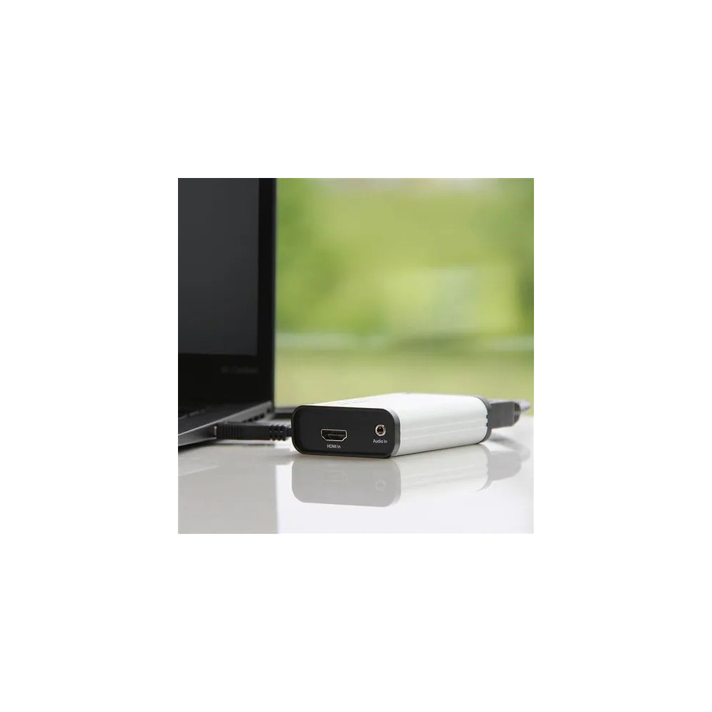 StarTech UVCHDCAP HDMI to USB C Video Capture Device 1080p 60fps - UVC - External USB 3.0 Type-C Capture/Live Streaming - HDMI Audio/Video Recorder Adapter - Works with USB-C/USB-A/Thunderbolt 3