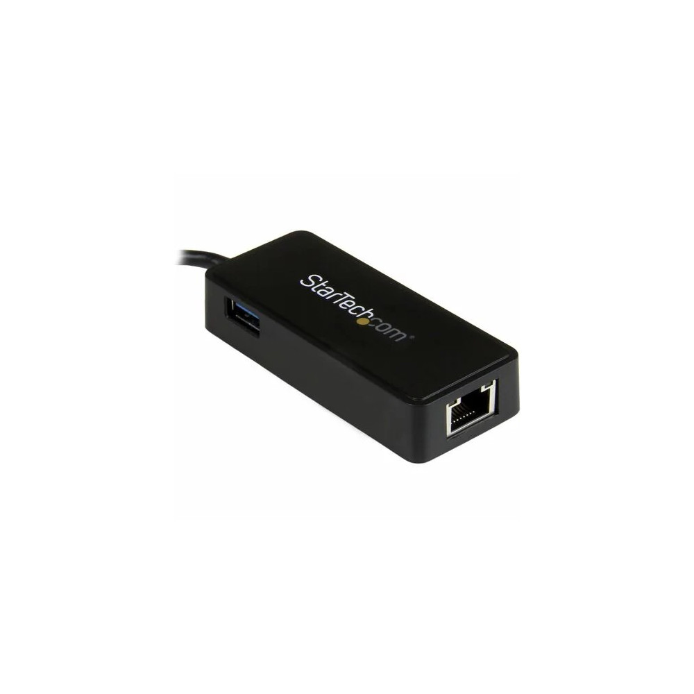 StarTech US1GC301AU USB-C to Ethernet Gigabit Adapter - Thunderbolt 3 Compatible - USB Type C Network Adapter - USB C Ethernet Adapter - USB 3.1 ASIX - AX88179 - 1 Port(s) - 1 - Twisted Pair