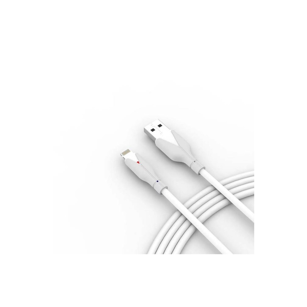 Choetech 6932112104410 XAL-0003W USB-A to Lightning 1M Charging Cable for iPhone White - Image 2
