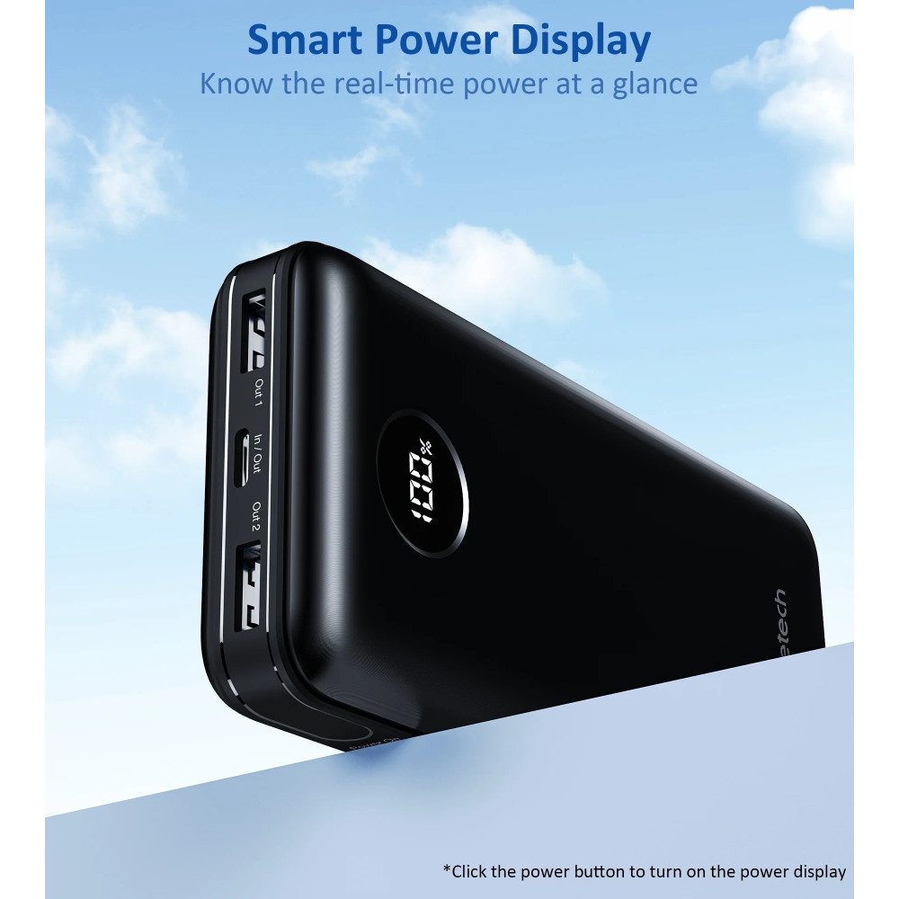 Choetech 6932112102935 B653 PD45W 20000mAh Power Bank - Image 7