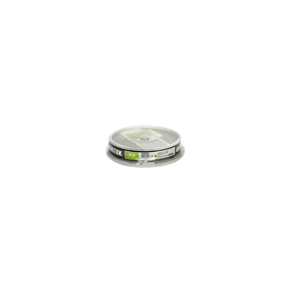 RITEK 4719303527850 BD-R / 25GB / 6X / 10 CAKE / WHITE 527850 - Image 1