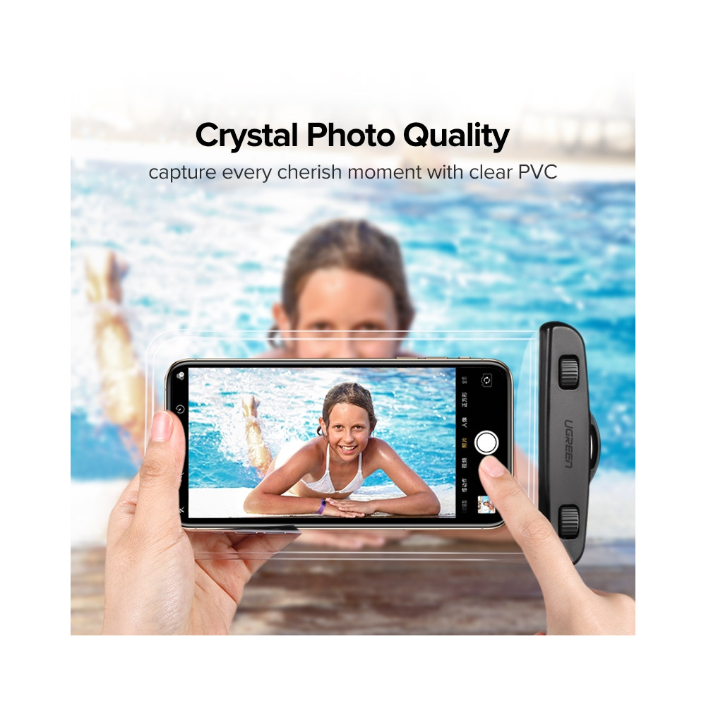 UGREEN 6957303869596 60959 Mobile Waterproof Bag Black - Image 2