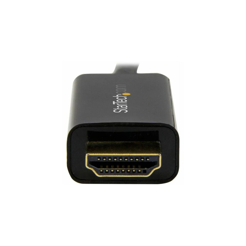 StarTech DP2HDMM2MB 6ft (2m) DisplayPort to HDMI Cable, 4K 30Hz Video, DP 1.2 to HDMI Adapter Cable Converter for HDMI Monitor/Display, Passive - 6.6ft/2m Passive DisplayPort to HDMI cable converter - 4K 30Hz/1080p/7.1 Audio/HDCP 1.4/DPCP; DP 1. - Image 5