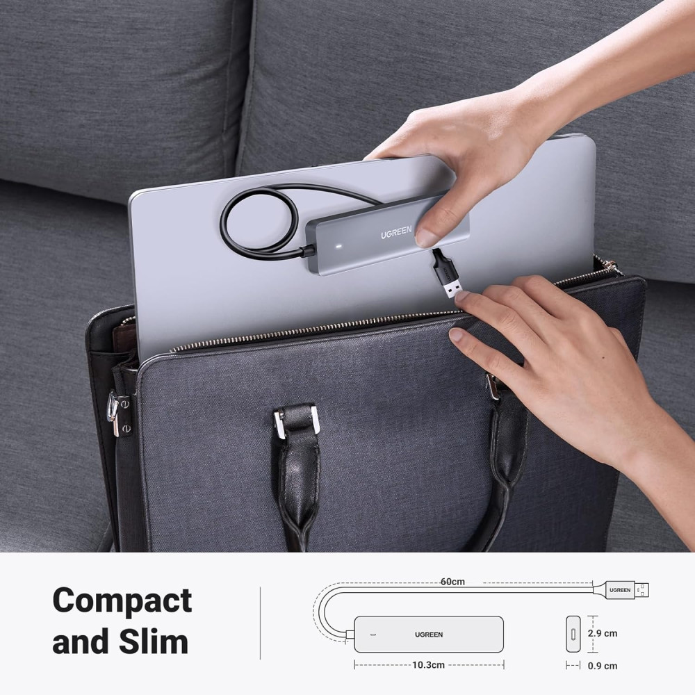UGREEN 6941876219209 15920 4-Port USB 3.0 Hub - Image 4