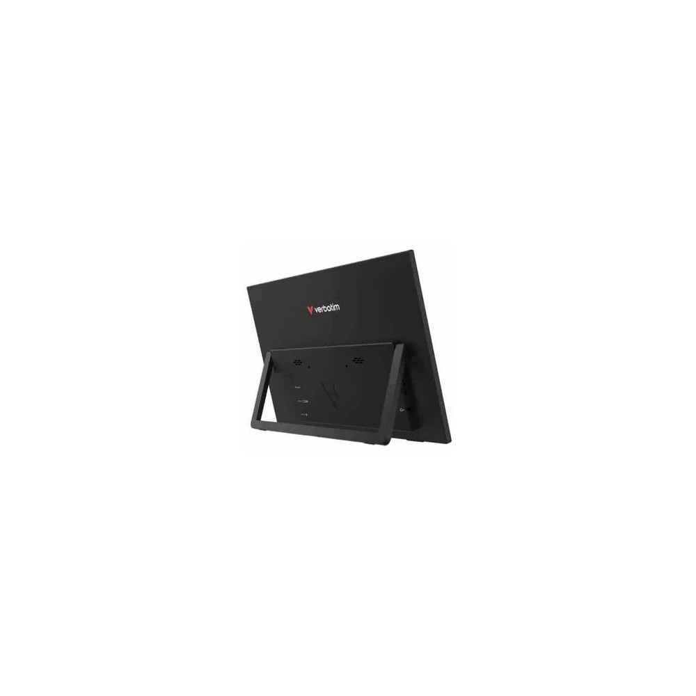 Verbatim 32407 LIGHT 16" Class LCD Touchscreen Monitor - 16:9 - 10 ms - 15.6" Viewable - Capacitive - 10 Point(s) Multi-touch Screen - 1920 x 1080 - Full HD - In-plane Switching (IPS) Technology - 250 cd/m² - Speakers - HDMI - USB - USB Type-C