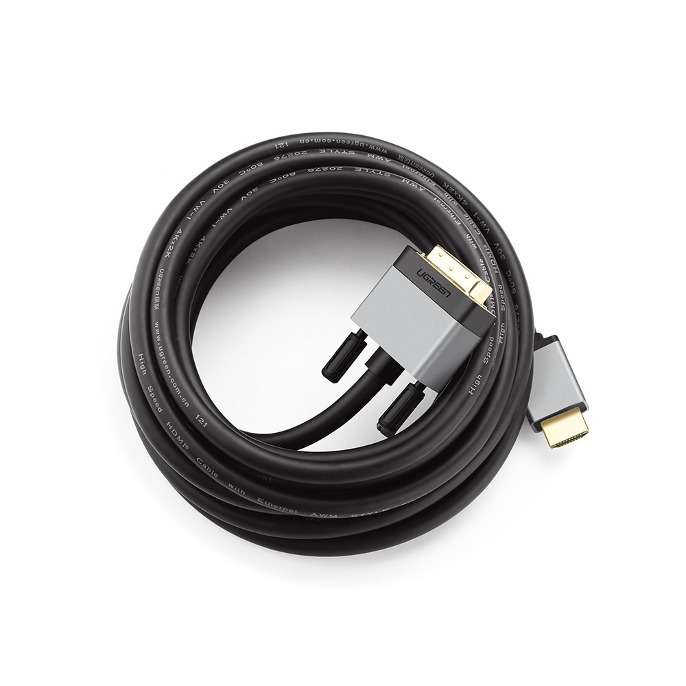 UGREEN 6957303811366 10136 HDMI to DVI (24+1) Cable M/M 3M - Image 2