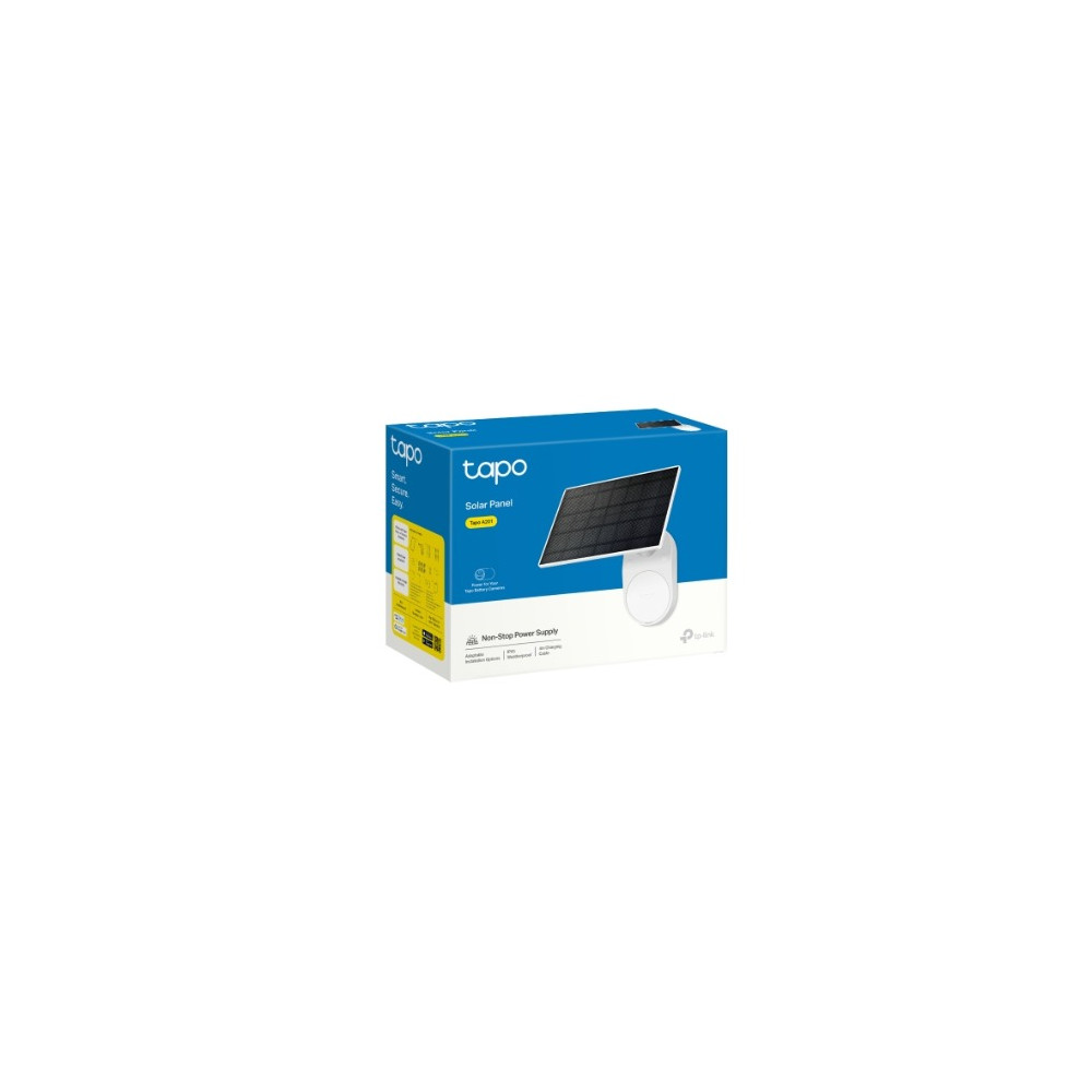 TP-LINK TAPO A201 Solar Panel, Compatible with all Tapo Battery Cameras (Tapo C420, Tapo C410, and Tapo C400) - Image 1