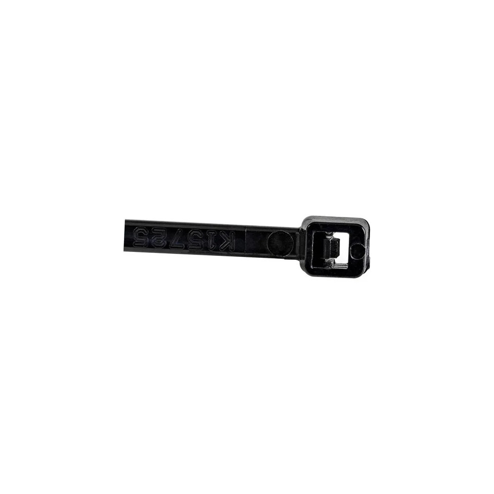 StarTech CBMZT4B 100 Pack 4" Cable Ties - Black Small Nylon/Plastic Zip Ties Adjustable Network Cable Wraps UL TAA - Cable Tie - 99.1 mm Length - Nylon 66