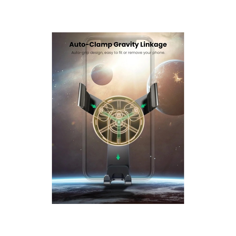 UGREEN 6957303855643 50564 Gravity Drive Car Mount - Image 3