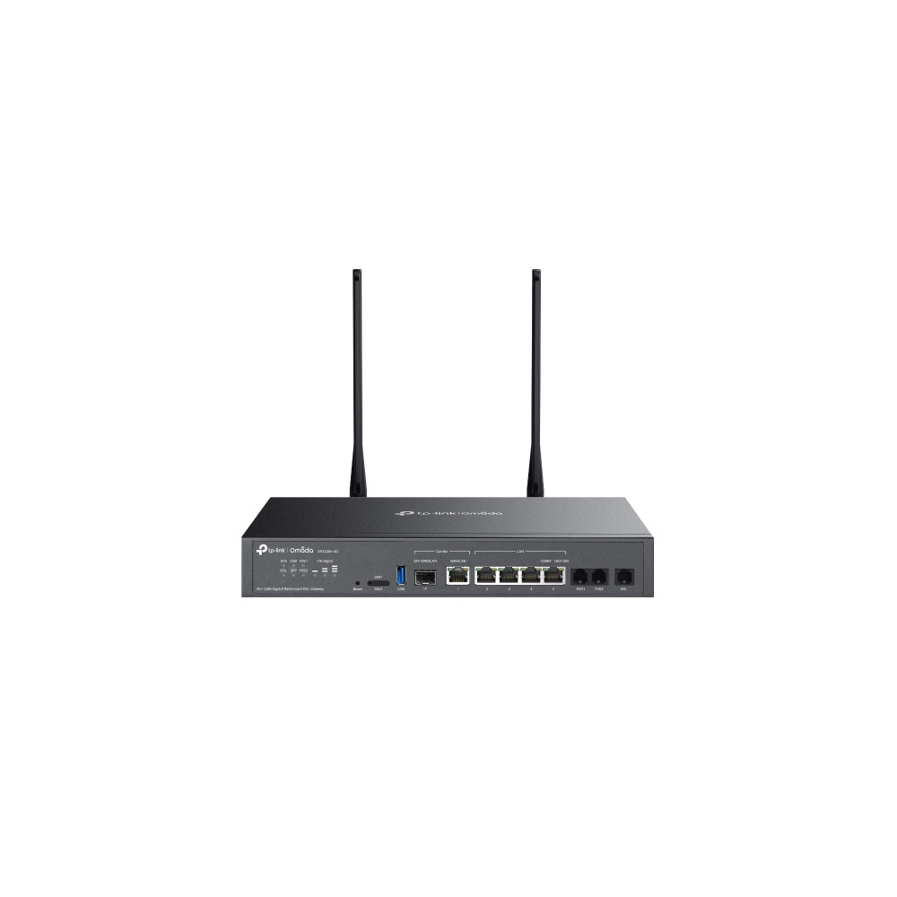 TP-LINK DR3220V-4G Omada 4G+ Cat6 Gigabit Rackmount DSL Gateway - Image 1