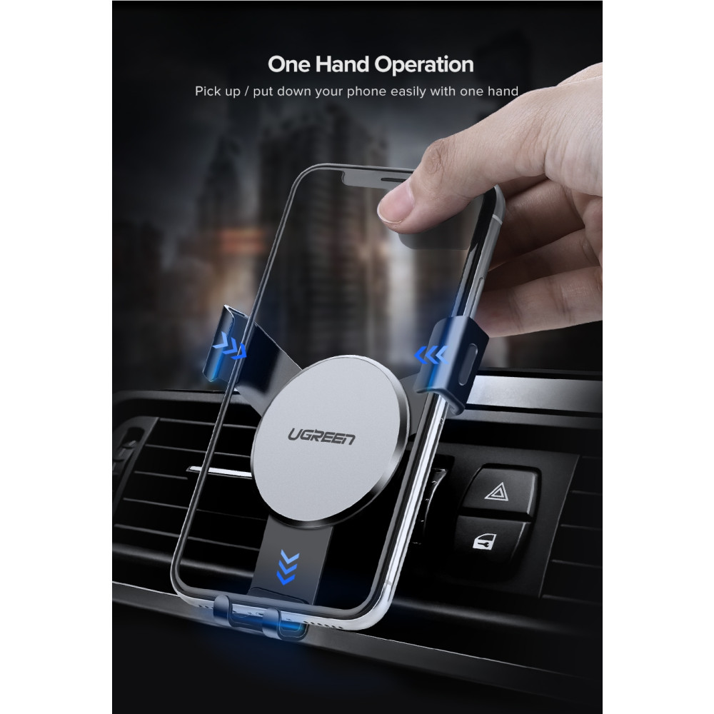 UGREEN 6957303855643 50564 Gravity Drive Car Mount - Image 6
