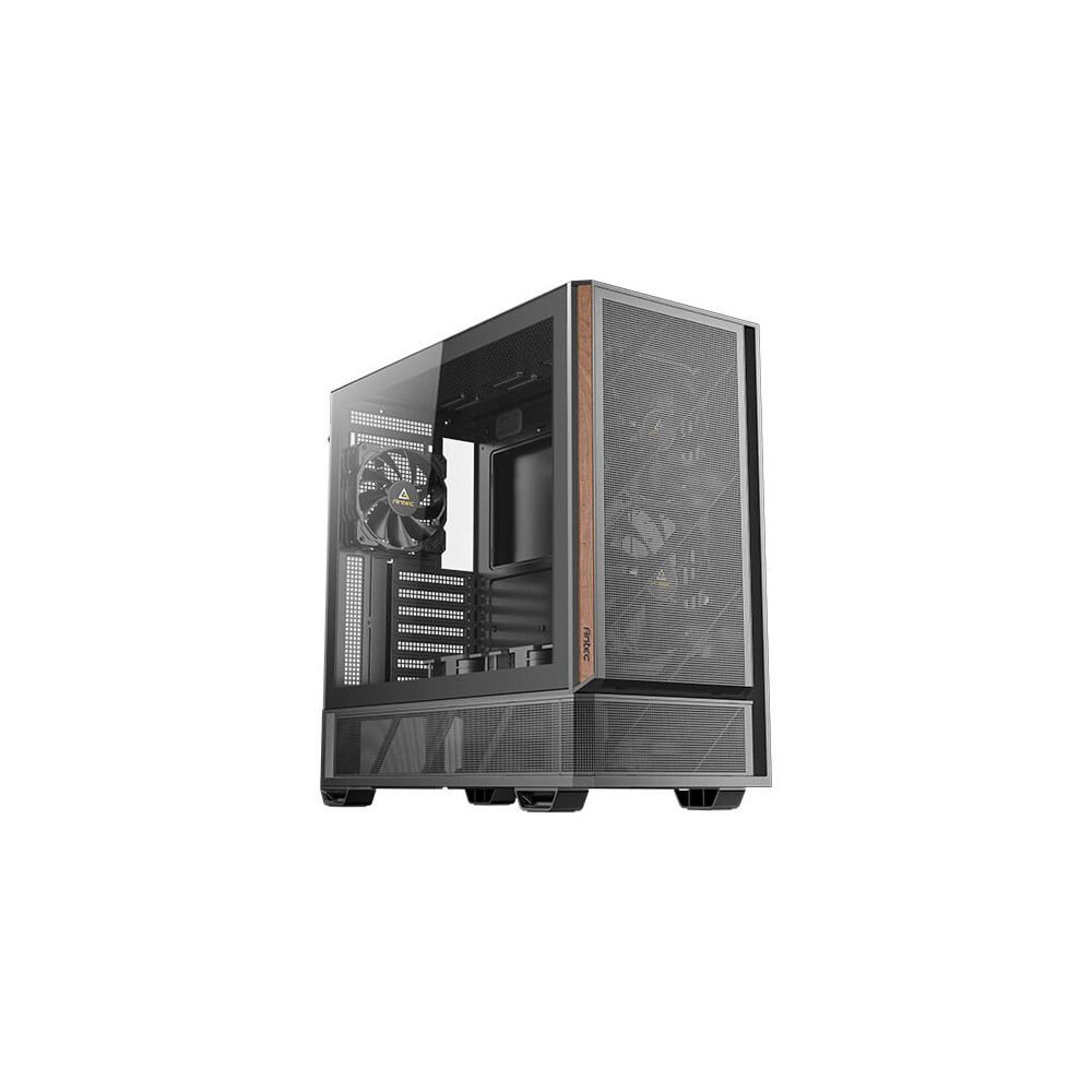 Antec P30 AIR 478×222×465 mm, Steel+Plastic+Wood, ATX/mATX/ITX, 4mm TG, 2xUSB3.0, Type-C, 7 slots, 2/1×3.5'/2.5', fans 5, GPU 405 mm Mid Tower Case - Image 1