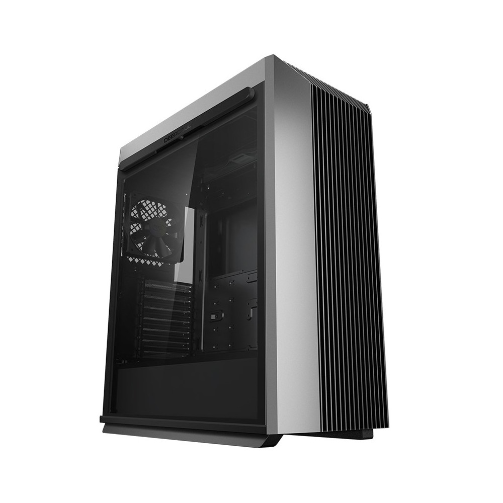 DEEPCOOL R-CL500-BKNMA1N-G-1 CL500 High Airflow Mid-Tower ATX Case Mesh Front Panel, Tempered Glass Side Panel