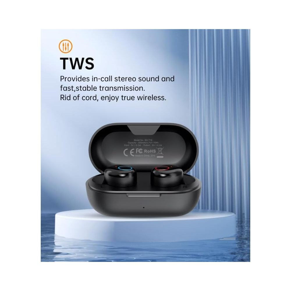 Choetech 6932112106346 BH-T16 Aura Bean TWS Wireless Earbuds - Image 6